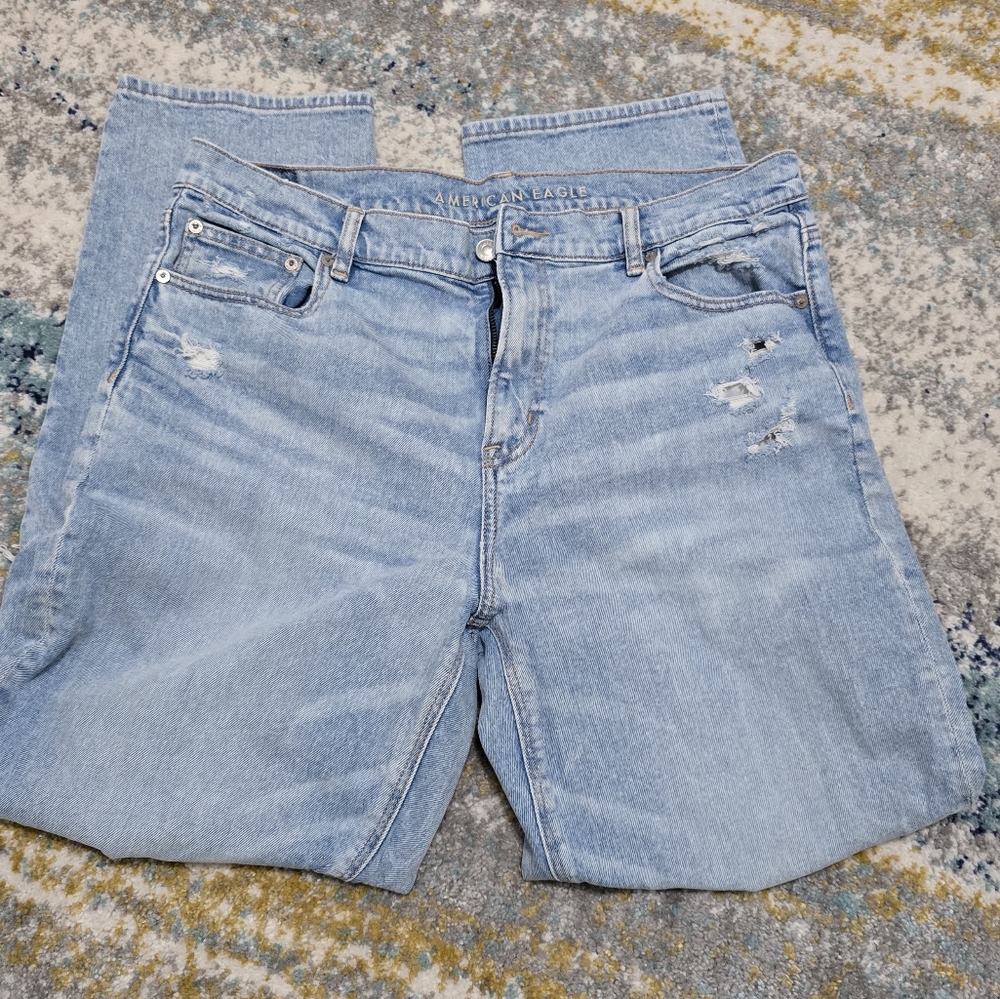 American Eagle Womens Light Wash Denim